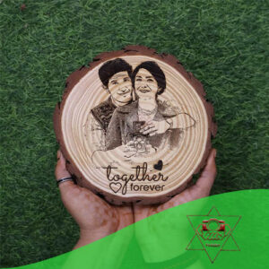 قاب عکس چوبی